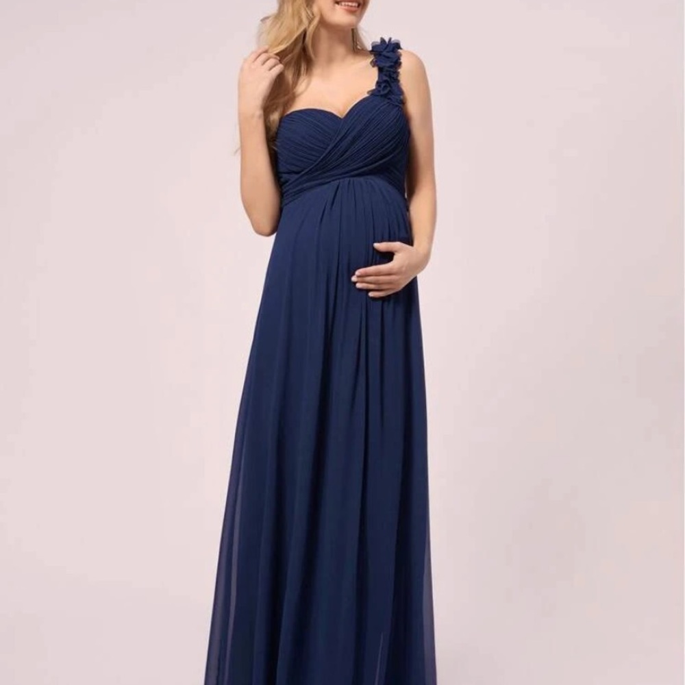 SHEIN maternity Maxi dress for celebrations